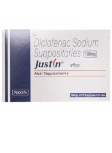 JUSTIN SUPPOSITORIES 1X5