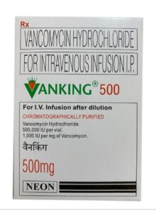 VANKING INJ 500 MG VIAL
