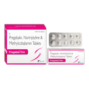 PREGABEL-TRIO 10 TAB