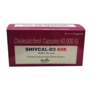 SHIVCAL D3 60 K (4 CAP)